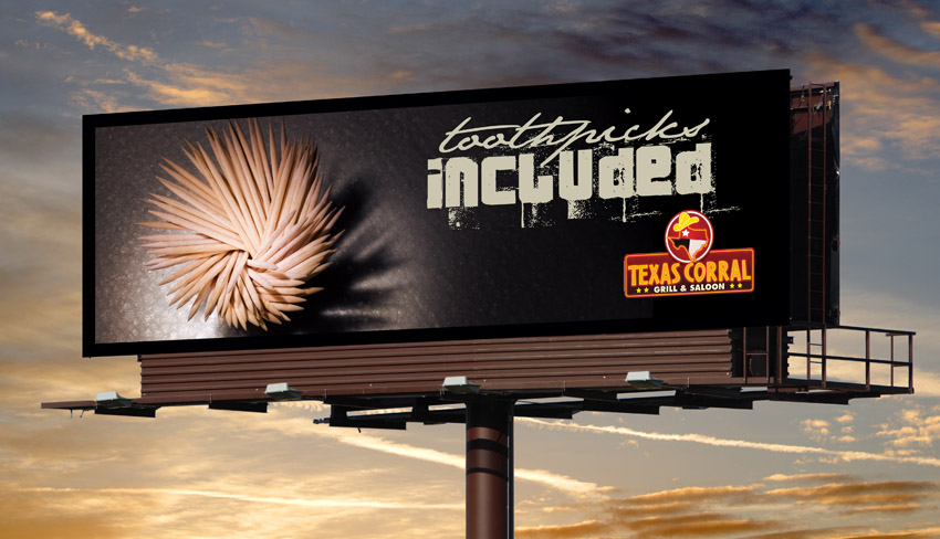 Billboard Design by kresh for Texas Corral | Design #1723370