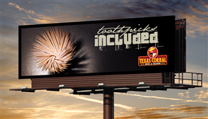 Billboard Design by kresh for Texas Corral | Design: #1723370