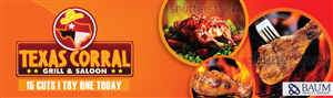 Billboard Design by Yas media for Texas Corral | Design: #1709432