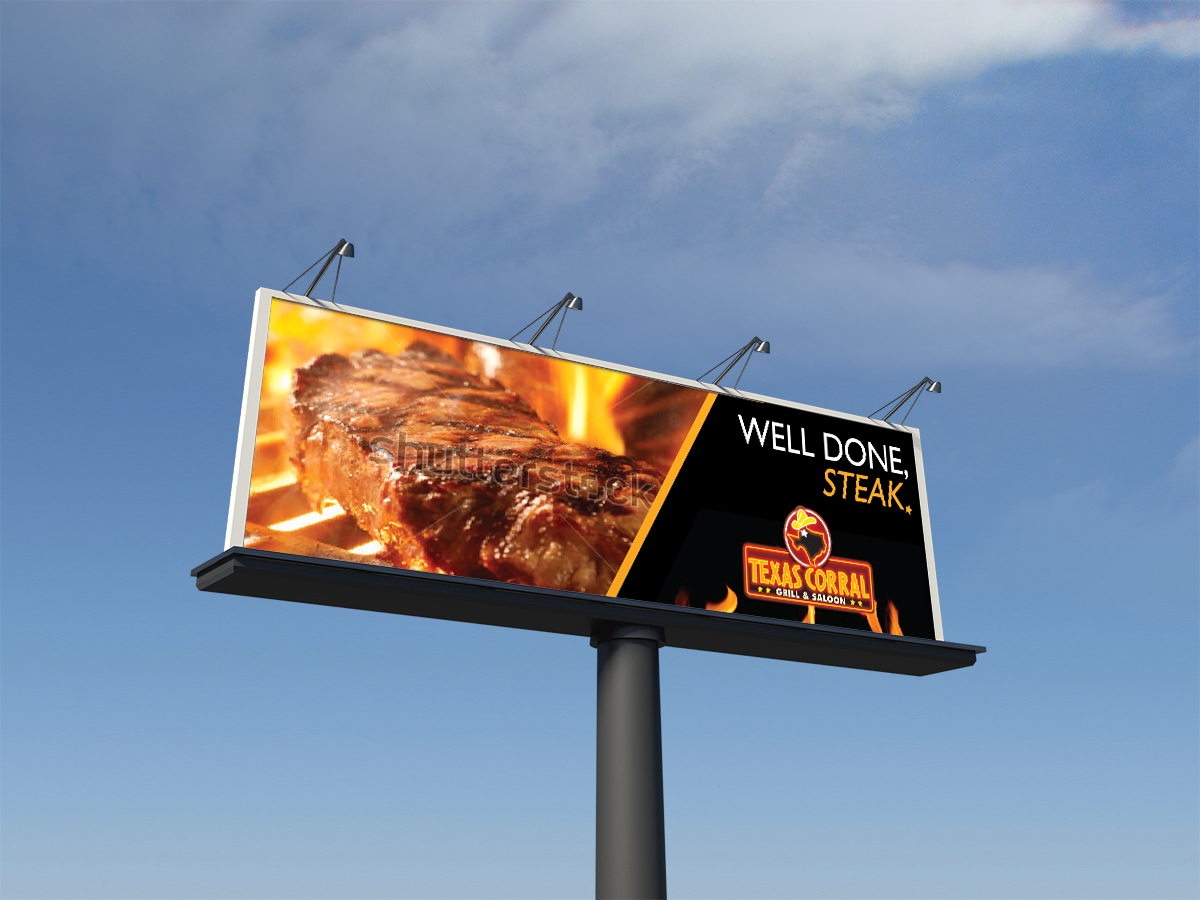 Billboard Design by BeeforBeagle for Texas Corral | Design #1709600