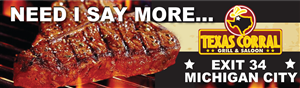 Billboard Design by Soula Vetter for Texas Corral | Design: #1750517