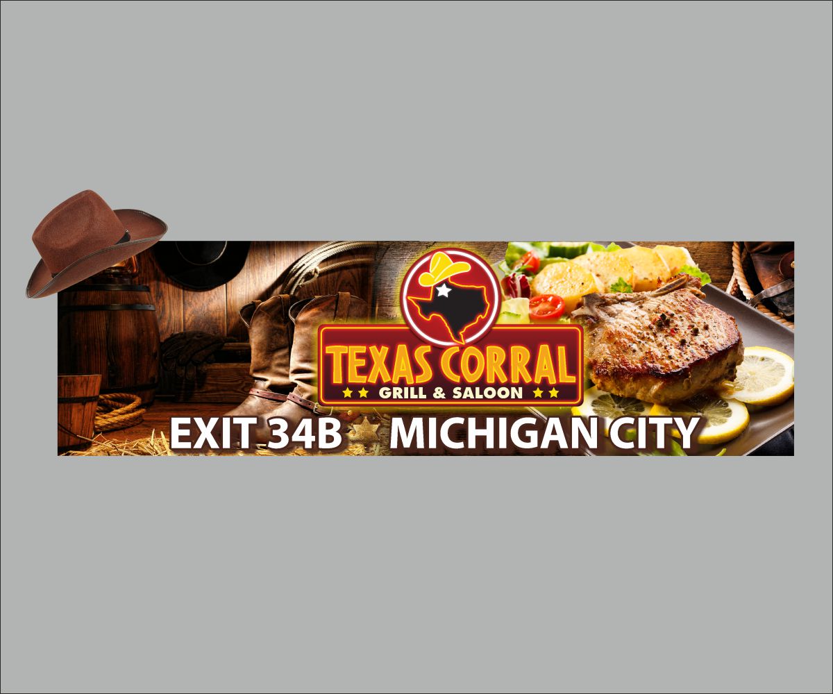 Billboard Design by Maestroto for Texas Corral | Design #1733677