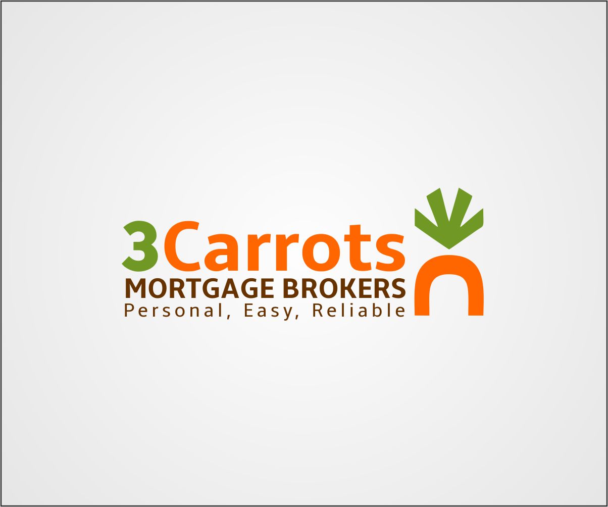 Logo Design by travis111 for 3Carrots Mortgage Brokers | Design #6559677