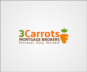 Logo Design by travis111 for 3Carrots Mortgage Brokers | Design: #6583695