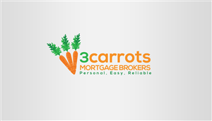 Logo Design by Creative Ants for 3Carrots Mortgage Brokers | Design: #6550208