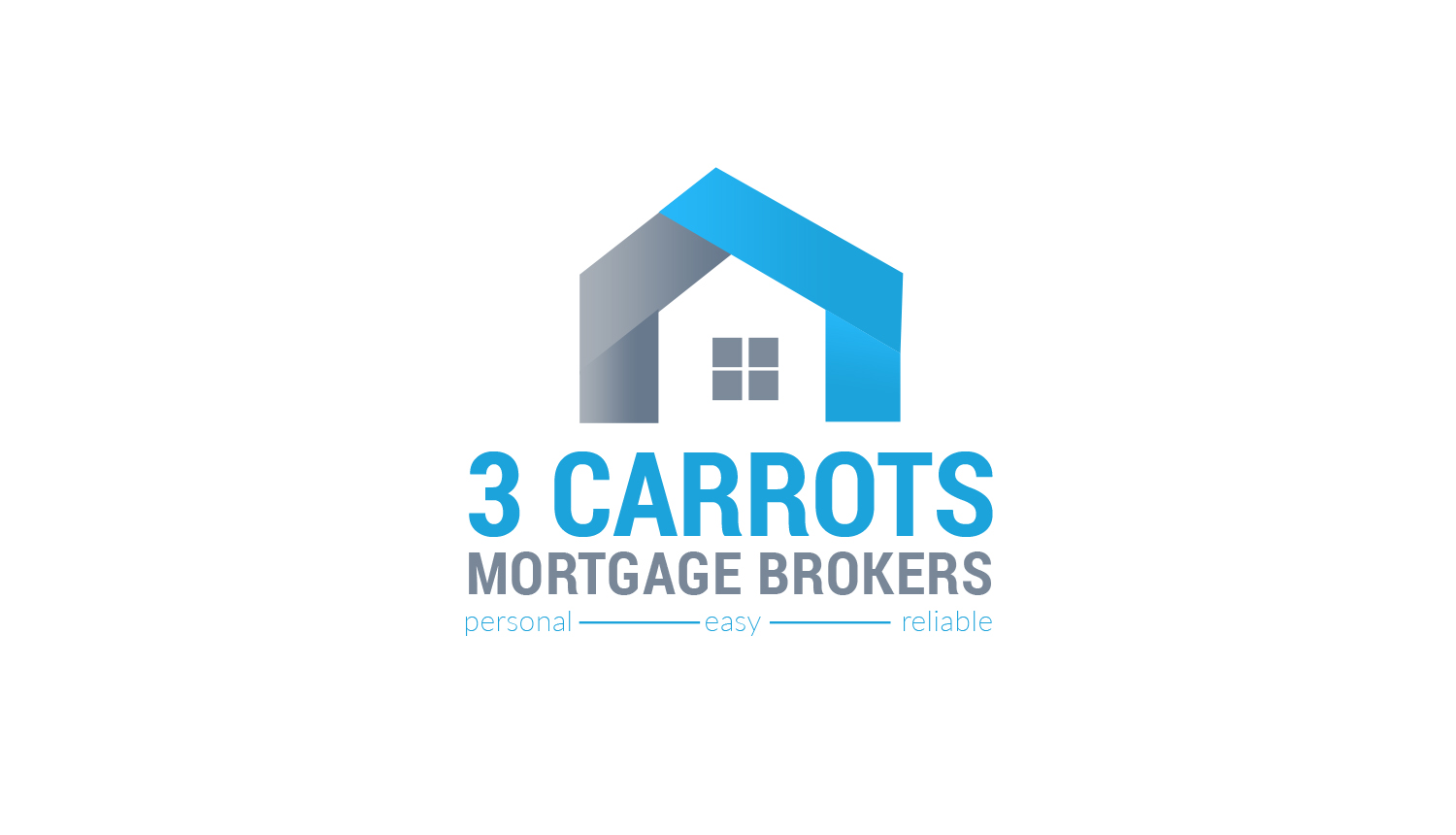 Logo Design by Creative Ants for 3Carrots Mortgage Brokers | Design #6603548