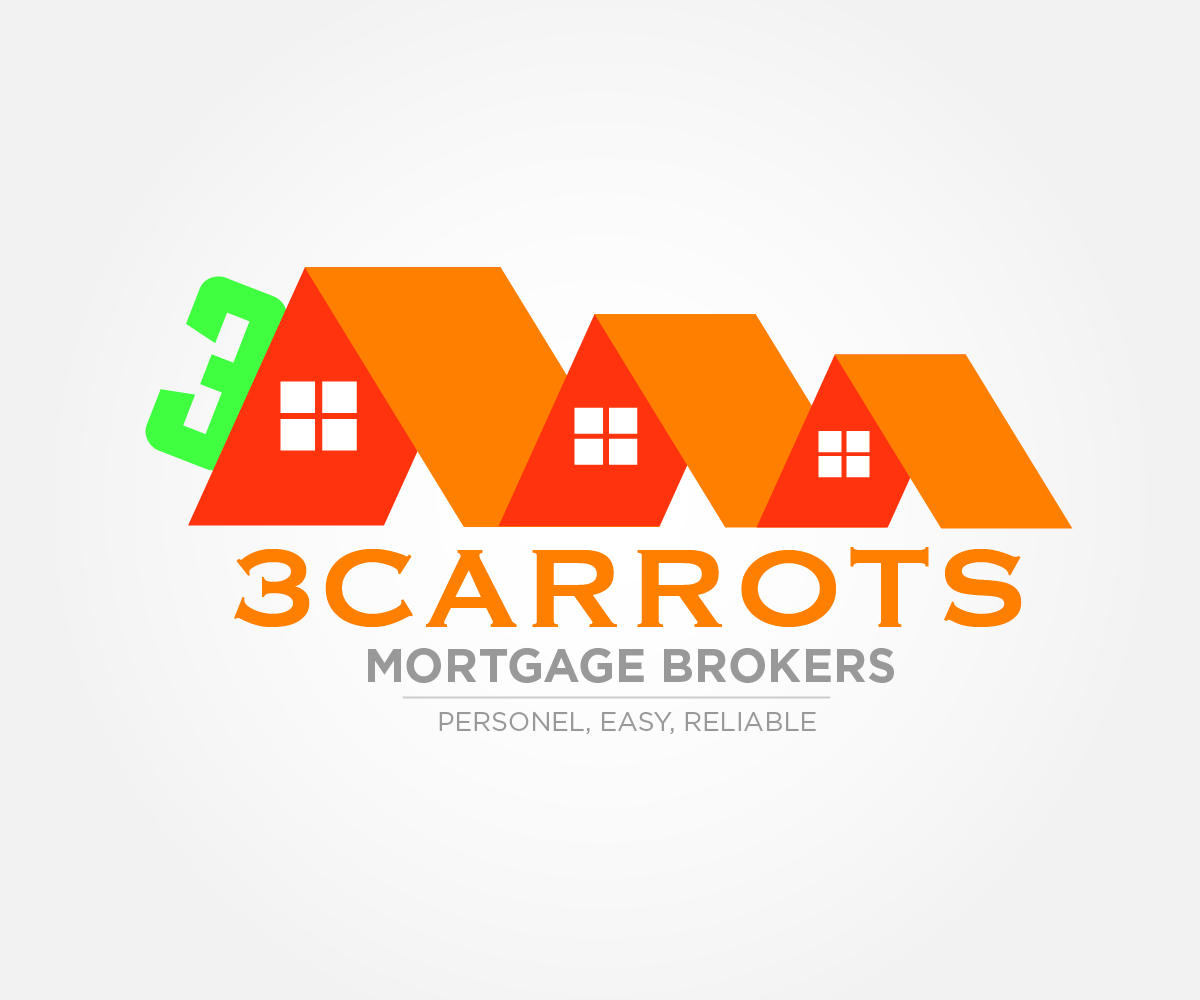 Logo Design by dannyxwest1 for 3Carrots Mortgage Brokers | Design #6547689