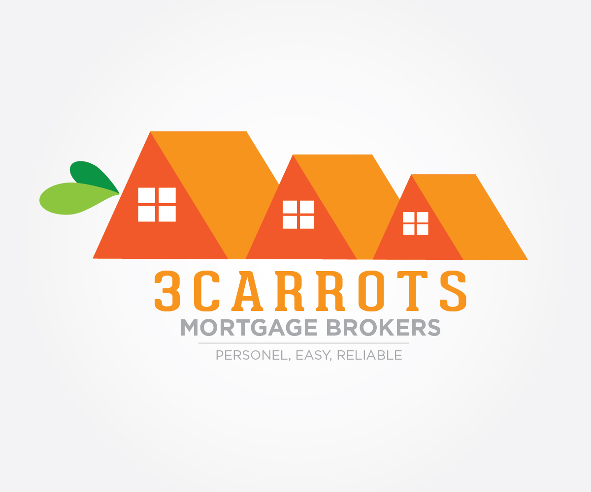 Logo Design by dannyxwest1 for 3Carrots Mortgage Brokers | Design #6562130