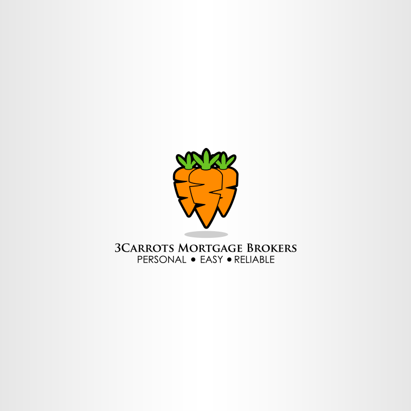 Logo Design by Dreams.MELO for 3Carrots Mortgage Brokers | Design #6623414