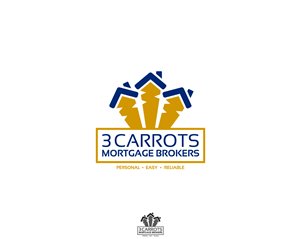 Logo Design by MrBranding for 3Carrots Mortgage Brokers | Design: #6589502