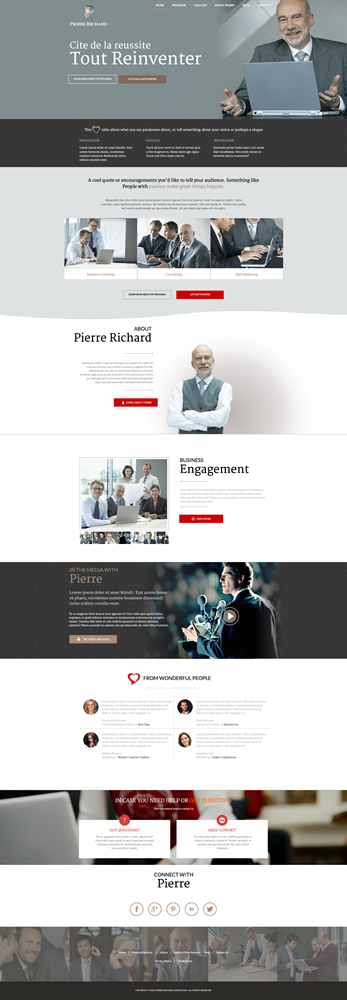 Wordpress Design by Alfie for 9283-4738 QUÉBEC INC. | Design #6560958