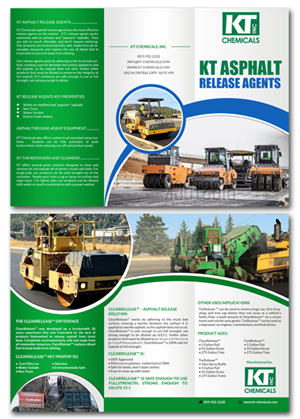 KT Chemicals Needs a Product Brochure Design
