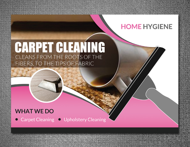 modern bold cleaning service flyer design for home hygiene by hih7 carpet cleaning flyer design