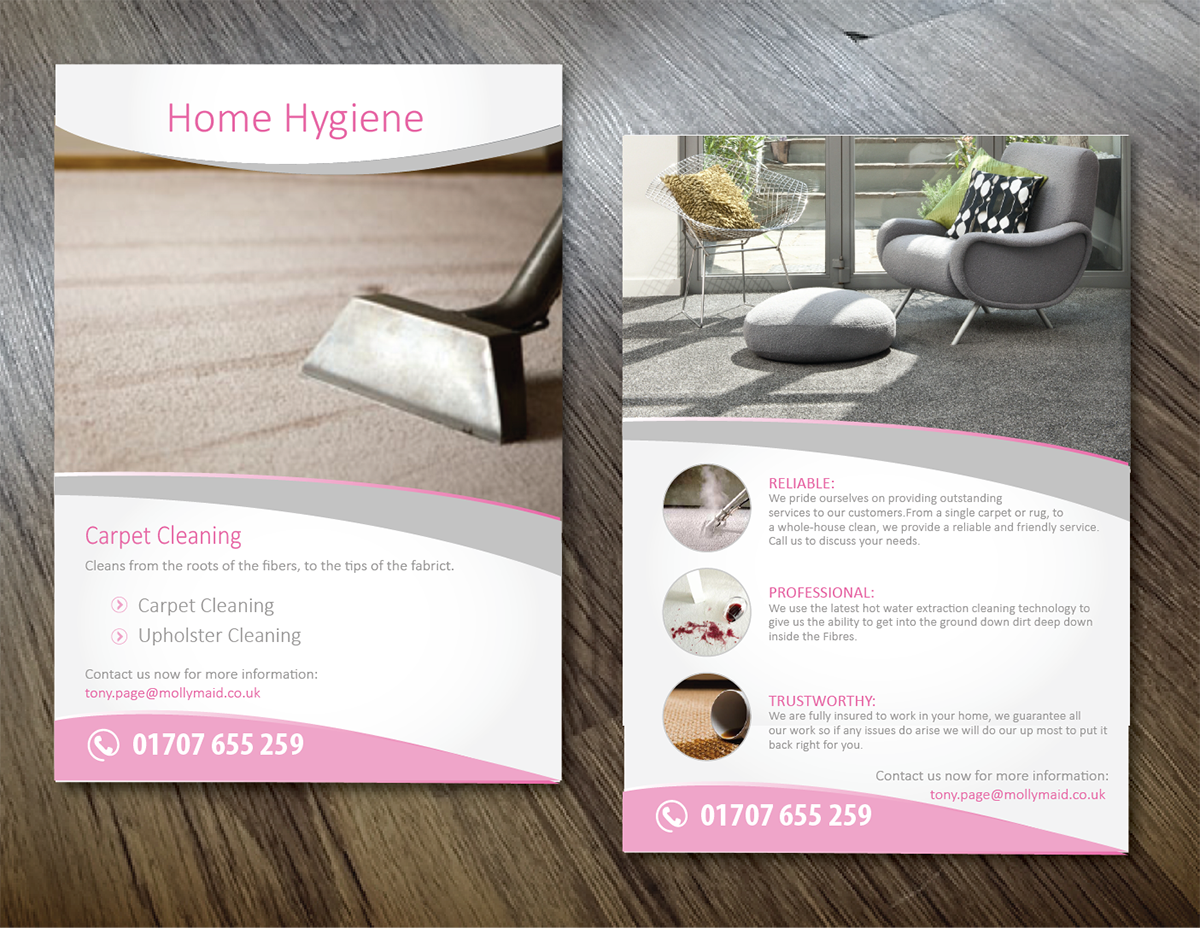 Design de Flyer par alex989 pour Home Hygiene | Design #6544532