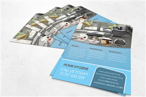 Flyer Design by Selda for Home Hygiene | Design #6551020
