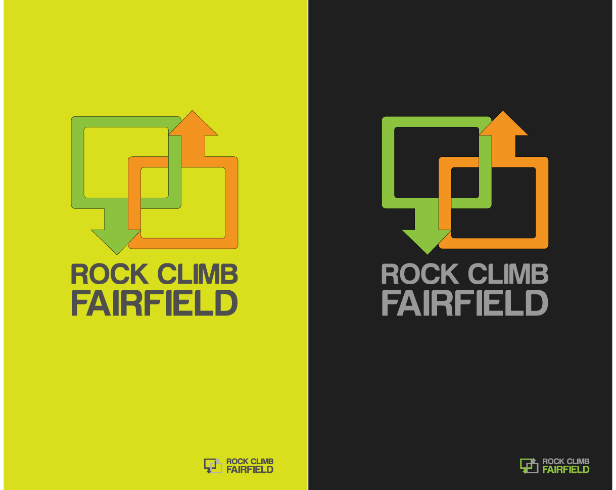 Logo Design by mosu for Rock Climb Fairfield | Design #6605930