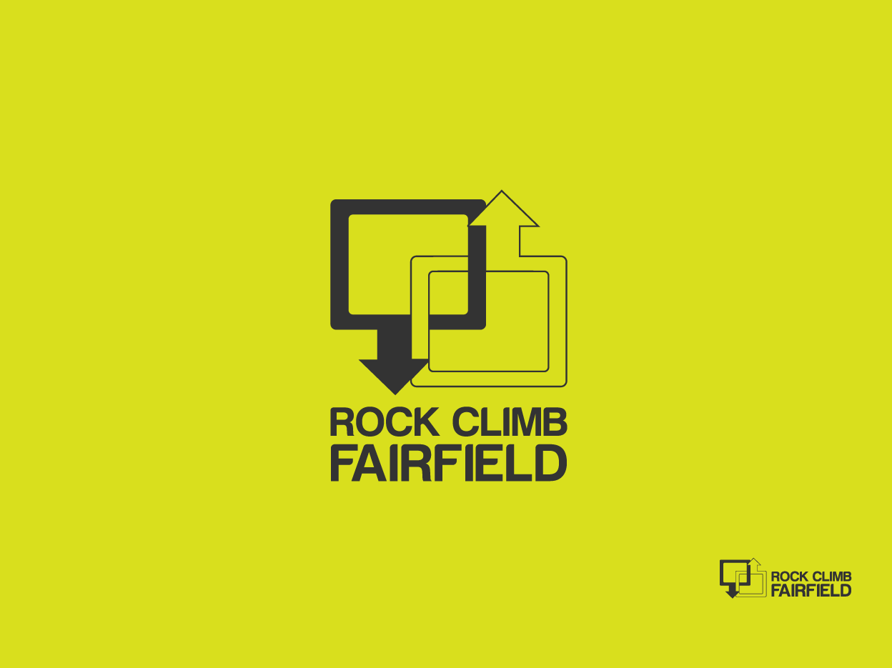 Logo Design by mosu for Rock Climb Fairfield | Design #6605934