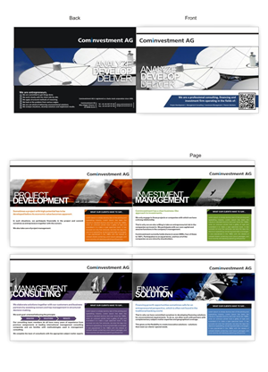 Design de Brochure par Sakura Miyuki pour Cominvestment AG | Design : #1775838