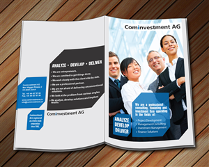 Design de Brochure par Sbss pour Cominvestment AG | Design : #1719321