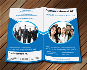 Design de Brochure par Sbss pour Cominvestment AG | Design : #1719327