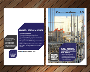 Brochure Design by Sbss for Cominvestment AG | Design: #1727675