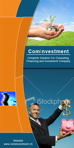 Brochure Design by Sandy Raman for Cominvestment AG | Design: #1726674
