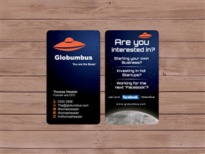 Diseño de Tarjeta de Presentación por Priyo Subarkah para Globumbus | Diseño: #367122