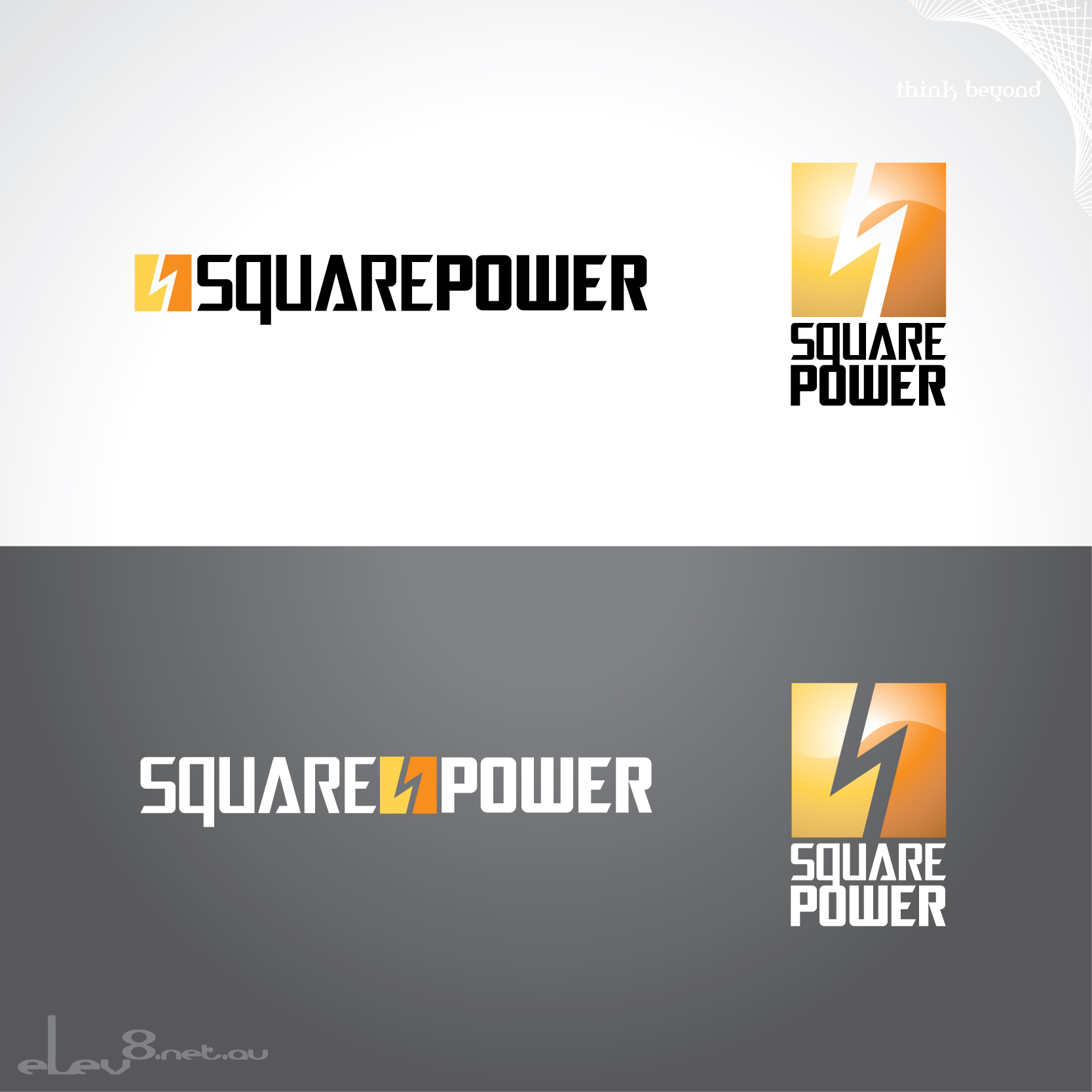 Logo Design by elev8.net.au for Square Power | Design #10131