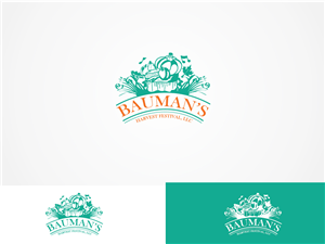 Logo Design by Brain.Art for Bauman Farms | Design: #6537387