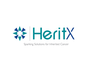 HeritX     Sparking Solutions for Inherited Cancers | Logo Design by Tammy Moore