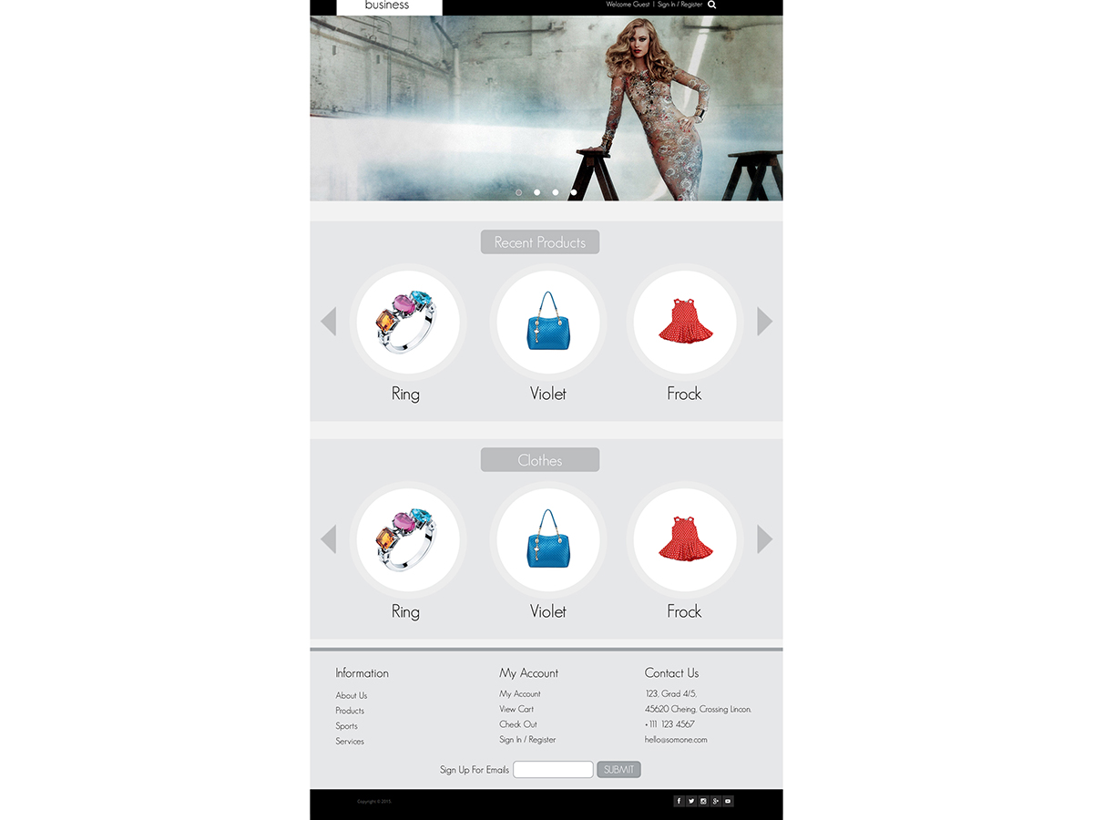 Diseño Web por RangLga para este proyecto | Diseño #6544814
