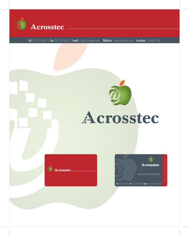 Schreibwaren-Design von Khaleelullah Chemnad für Acrosstec | Design #10302