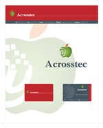 Stationery Design by Khaleelullah Chemnad for Acrosstec | Design #10302