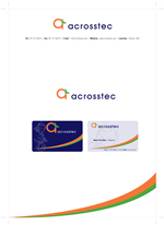 Diseño de Papelería por Khaleelullah Chemnad para Acrosstec | Diseño: #10313