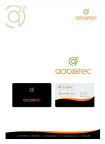 Diseño de Papelería por Khaleelullah Chemnad para Acrosstec | Diseño: #10328