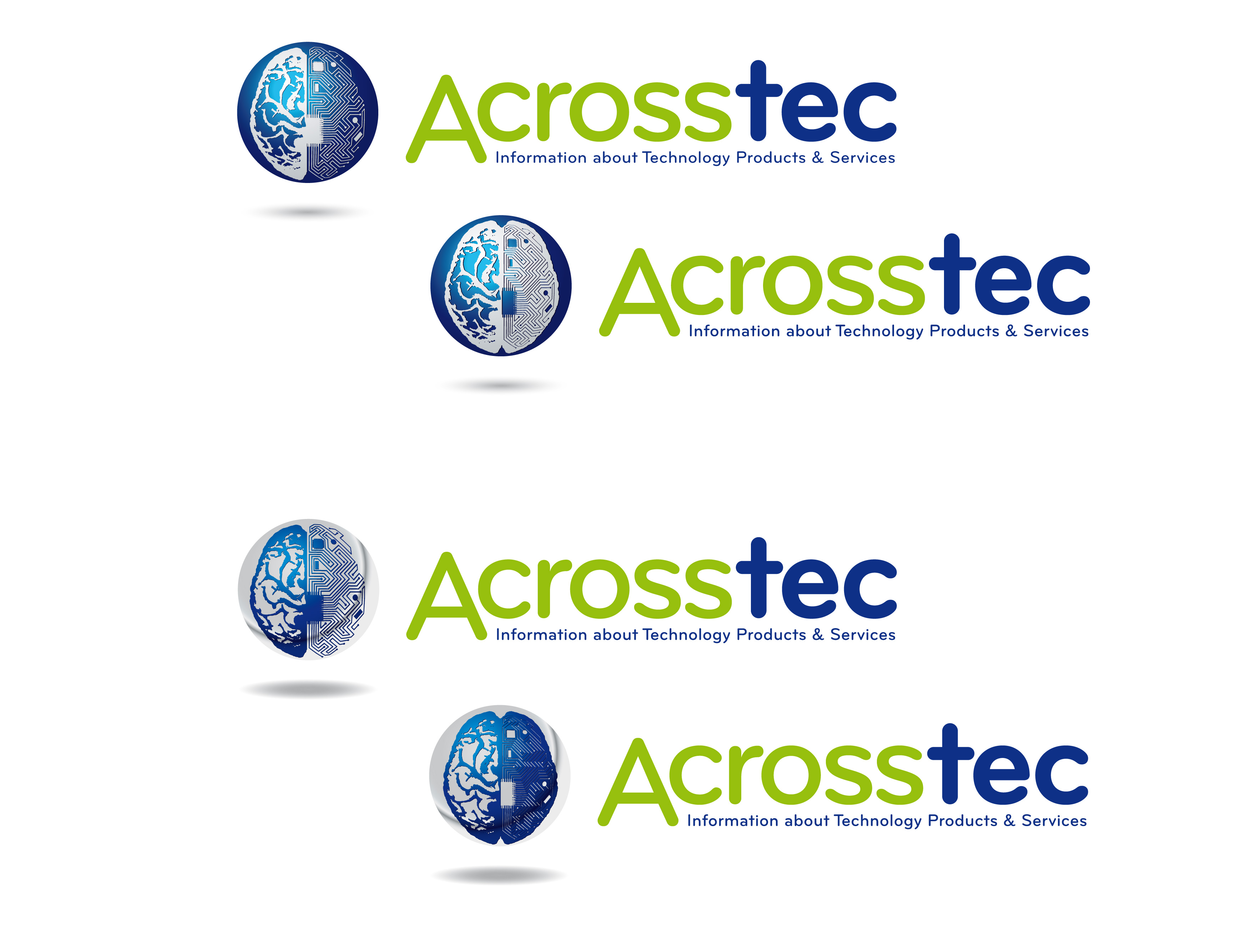 Stationery Design by S.R.Graphic Design for Acrosstec | Design #10290