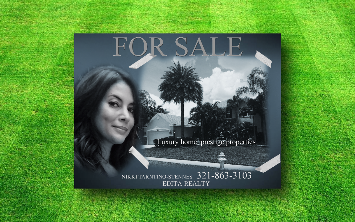 Signage Design by tballest for Edita Realty | Design #6606451