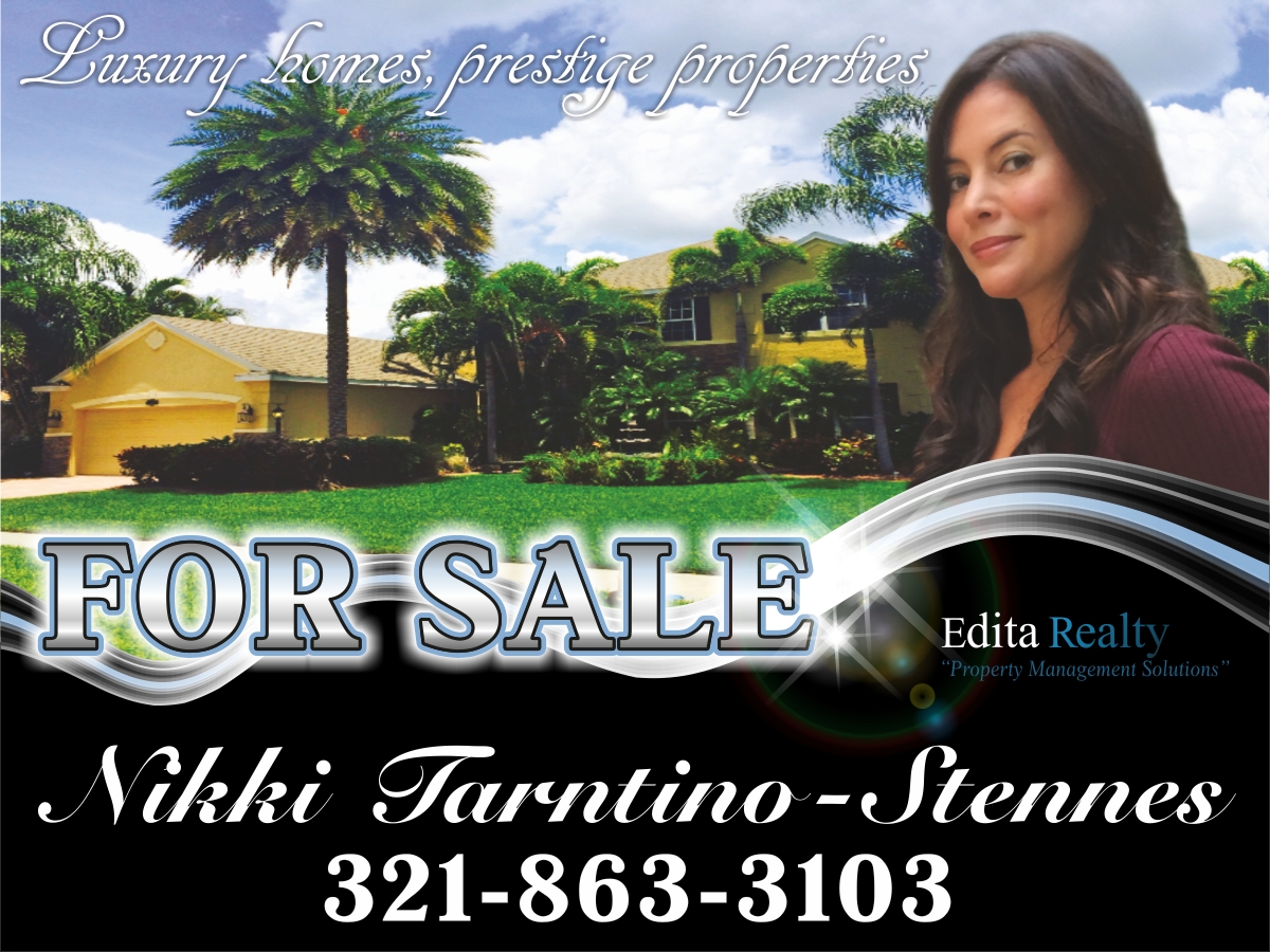 Signage Design by Maestroto for Edita Realty | Design #6654068