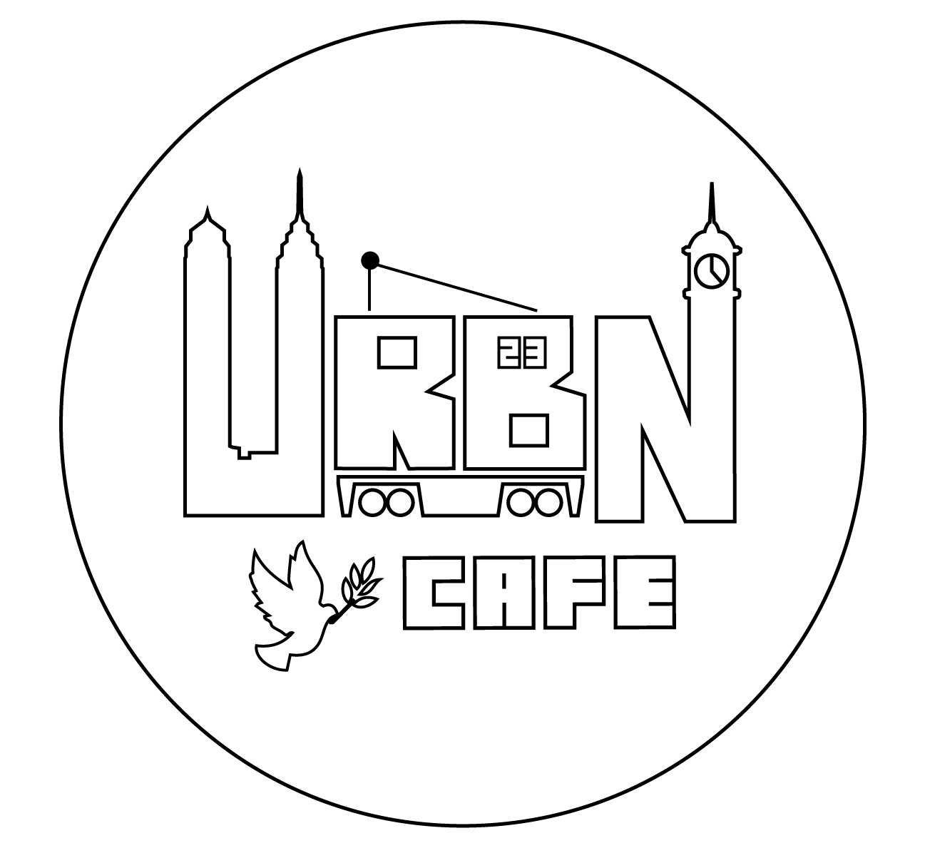 Diseño de Logo por MonkeyTyping para Urban Cafe | Diseño #1761315