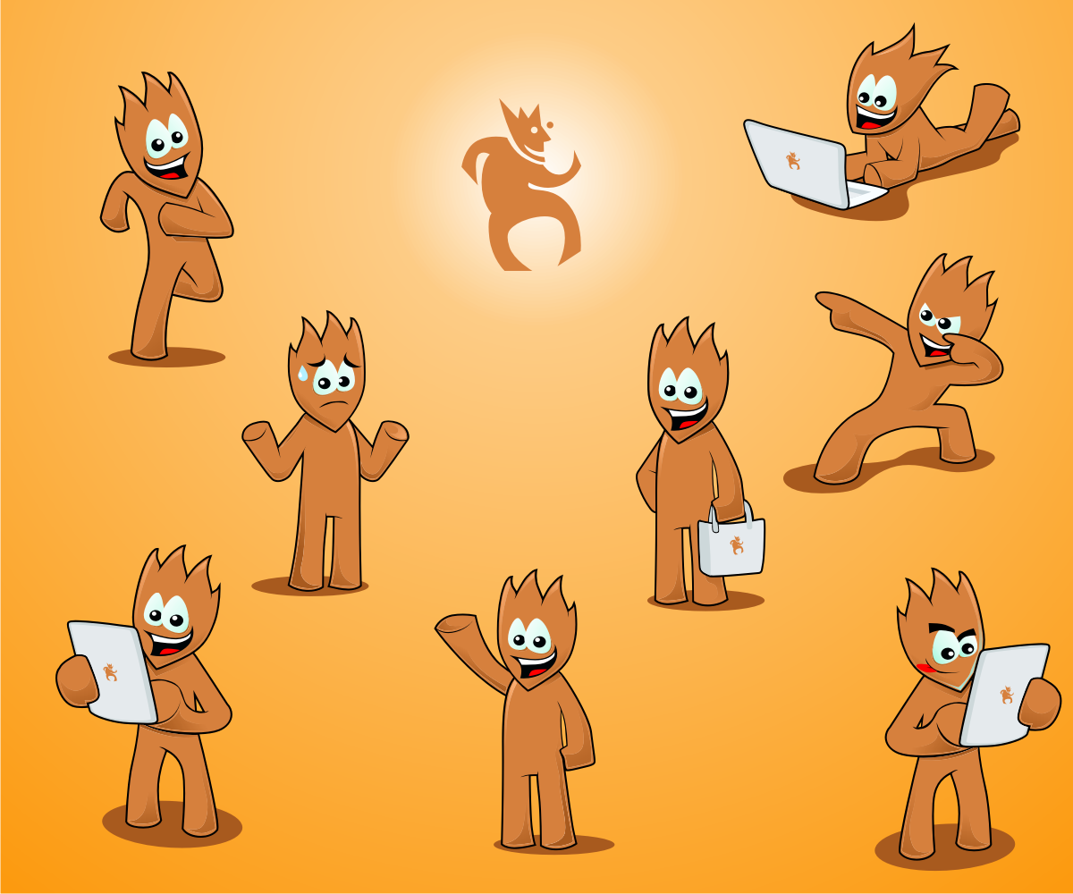 Character Design by NamiLurihas for Butikksiden.no | Design #1807773