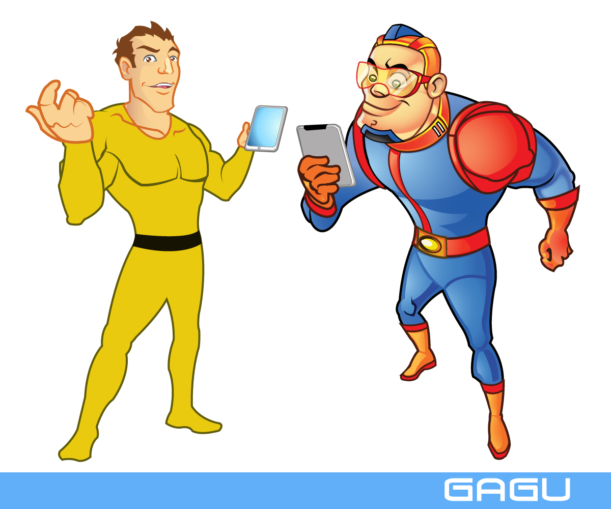 Character Design by GAGU for Butikksiden.no | Design #1808938