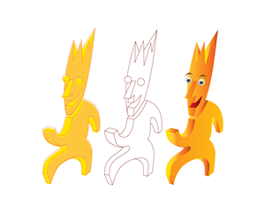 Diseño de Personaje por Paul para Butikksiden.no | Diseño #1816202