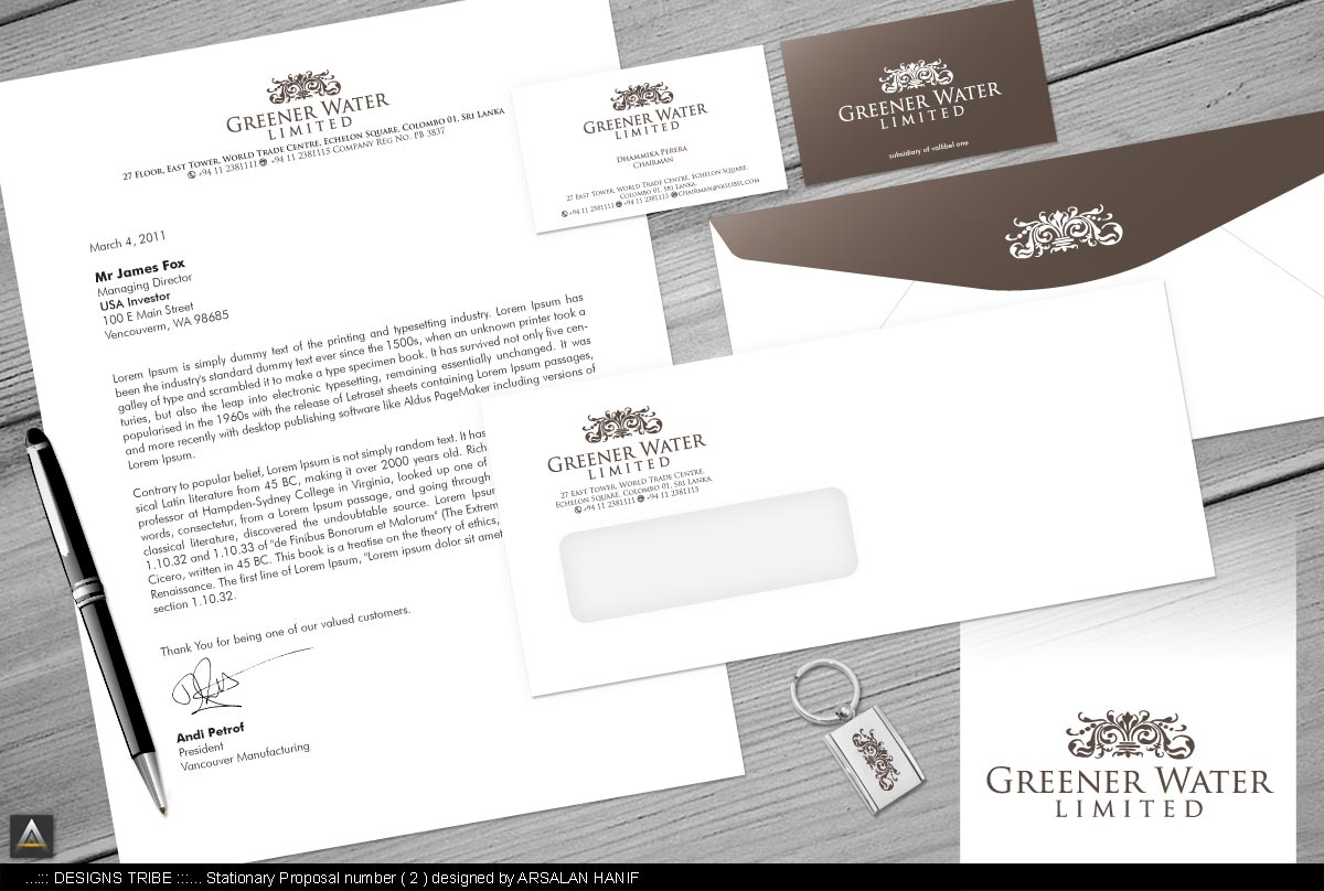 Design de Papeterie par DesignsTRIBE pour ce projet | Design #351035