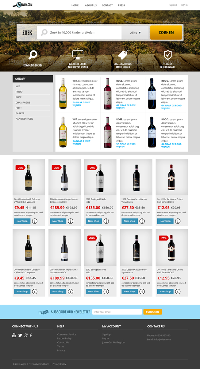 Web Design by RupalTechno for Twnty4 B.V | Design #6607335