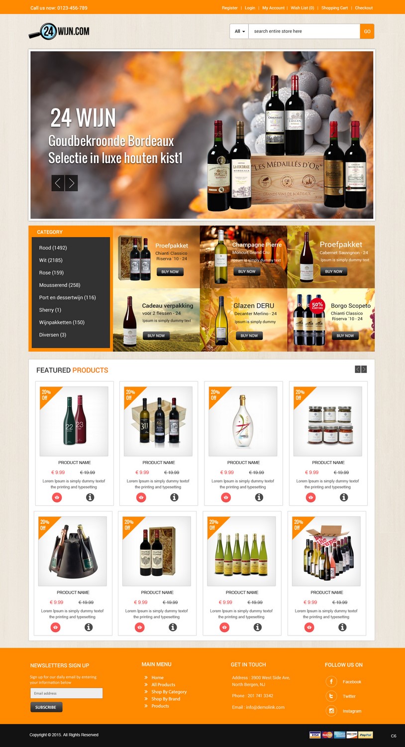 Diseño Web por pb para Twnty4 B.V | Diseño #6594412