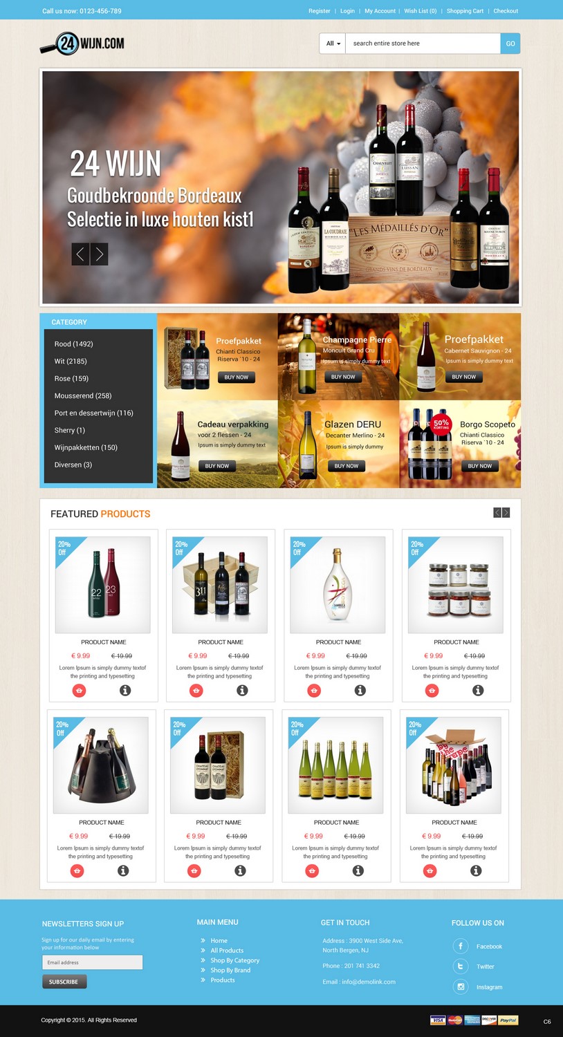 Diseño Web por pb para Twnty4 B.V | Diseño #6594414