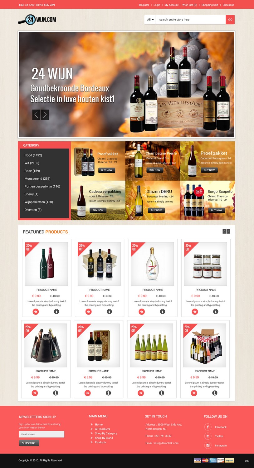 Web Design by pb for Twnty4 B.V | Design #6594419