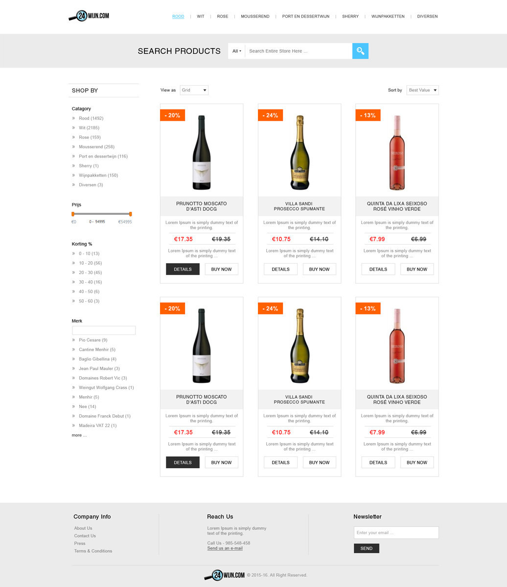 Web Design by Roy for Twnty4 B.V | Design #6580449