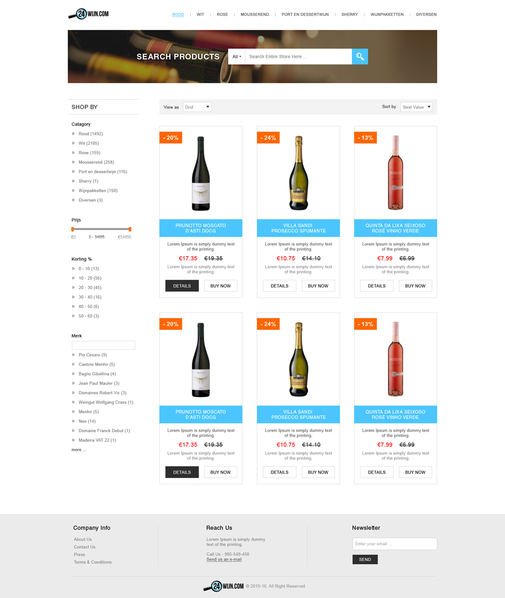 Diseño Web por Roy para Twnty4 B.V | Diseño #6606966