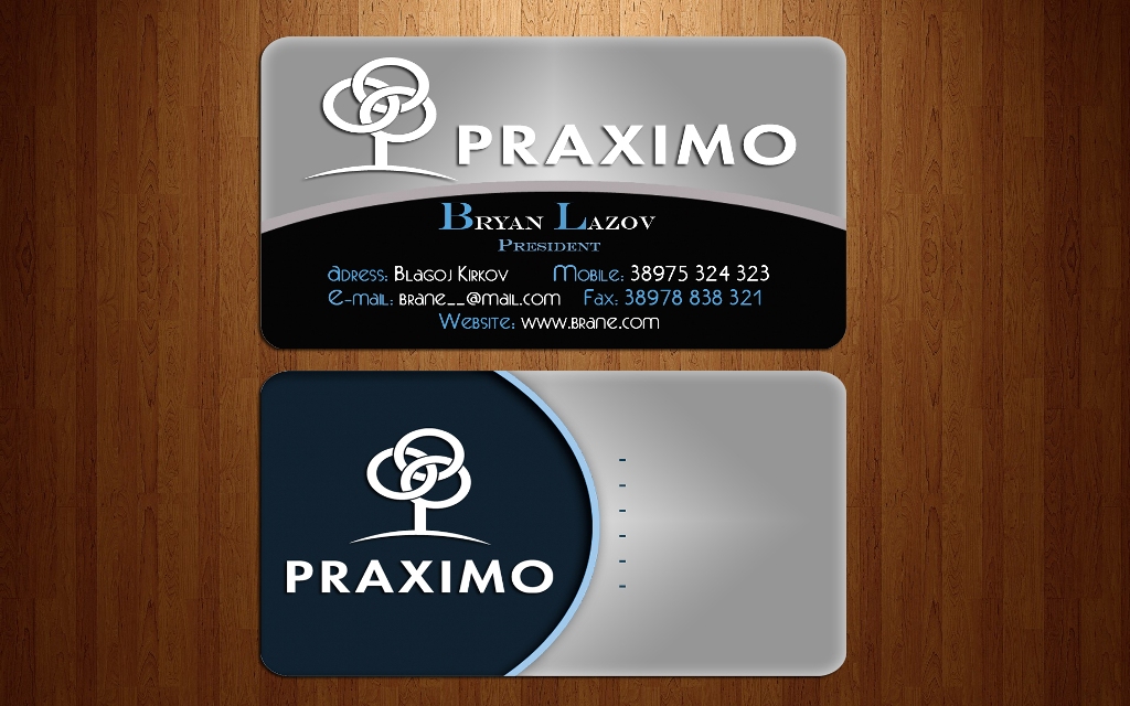 Business Card Design by Brankac for this project | Design #1712843